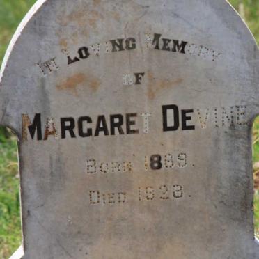 DEVINE Margaret 1889-1928