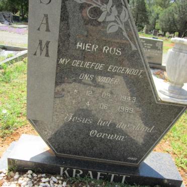 KRAFTT Sam 1943-1989