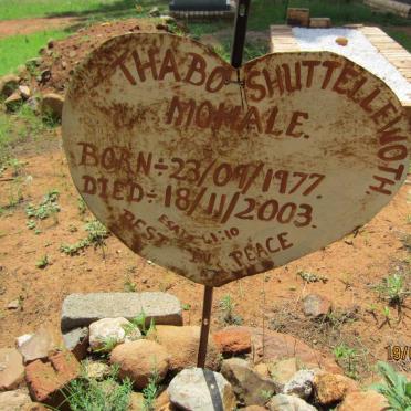 MOHALE Thabo Shuttlellewoth 1977-2003