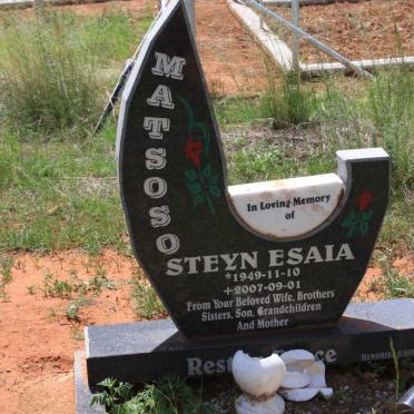 MATSOSO Steyn Esaia 1949-2007