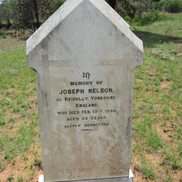 NELSON Joseph -1890