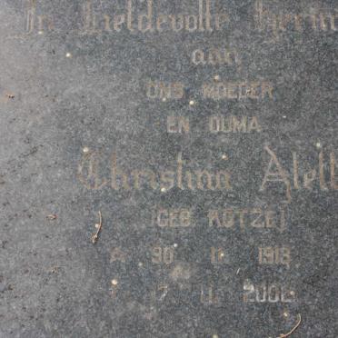 NESER Frederick Wilhelm Cornelius 1913-1994 &amp; Christina Aletta KOTZE 1918-2002