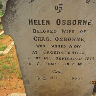 OSBORNE Helen -1914 
