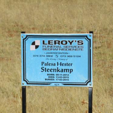 STEENKAMP Palesa Hester 2014-2015