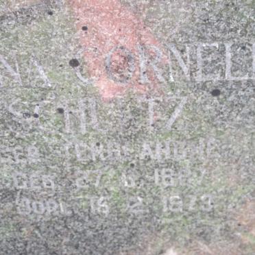 SCHULTZ Anna Cornelia 18?7-19?9