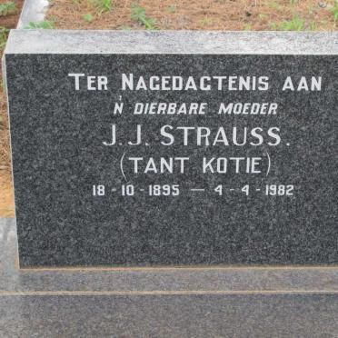 STRAUSS J.J. 1895-1982