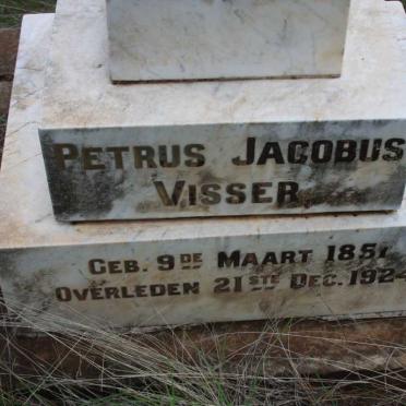 VISSER Petrus Jacobus 1851-1924