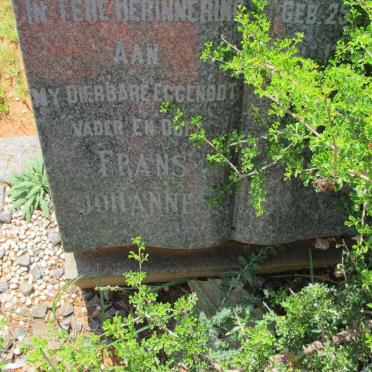 WESSELS Frans Johannes 1884-1957