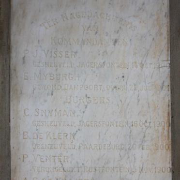 5. Memorial plaque