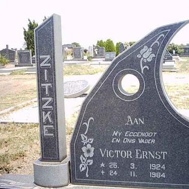 ZITZKE Victor Ernst 1924-1984 &amp; Sophia 1924-1988