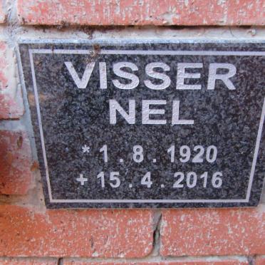 VISSER Nel 1920-2016