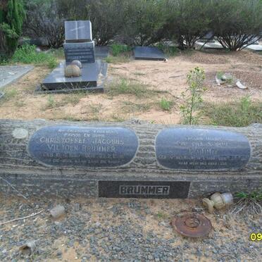 BRUMMER Christoffel Jacobus Viljoen 1889-1959 &amp; Martha Sophia V. HEERDEN 1888-195?