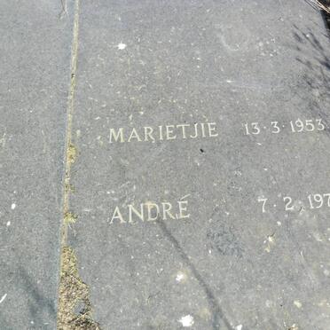 VICTOR Marietjie 1953 :: VICTOR André 1973