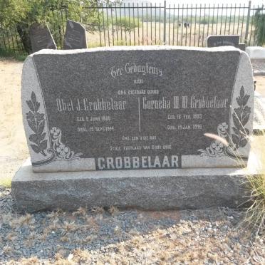 GROBBELAAR Abel J. 1880-1944 &amp; Cornelia M.M. 1883-1946
