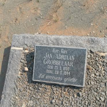 GROBBELAAR Jan Adriaan 1890-1944
