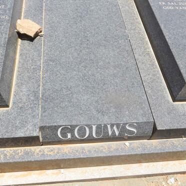 GOUWS Willem Johannes 1910-1978 &amp; Heila Levina 1912-1997