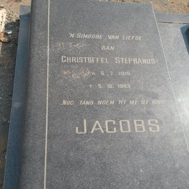 JACOBS Christoffel Stephanus 1915-1983
