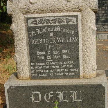 DELL Frederick William 1868-1955