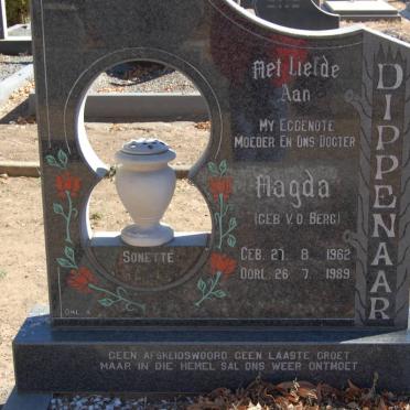 DIPPENAAR Magda nee V.D. BERG 1962-1989