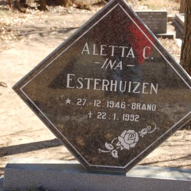 ESTERHUIZEN Aletta C. nee BRAND 1946-1992