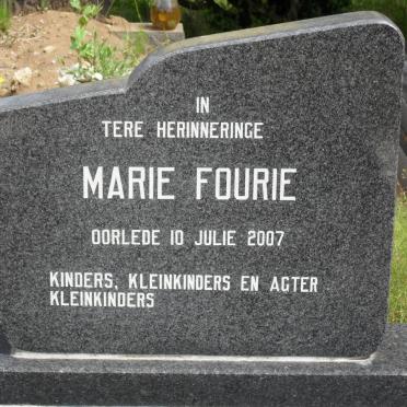FOURIE Marie -2007