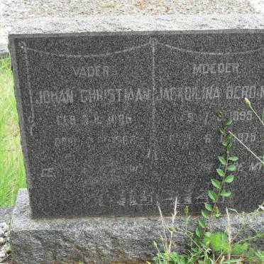 POTGIETER Johan Christiaan 1886- &amp; Jakolina Berona 1895-1975