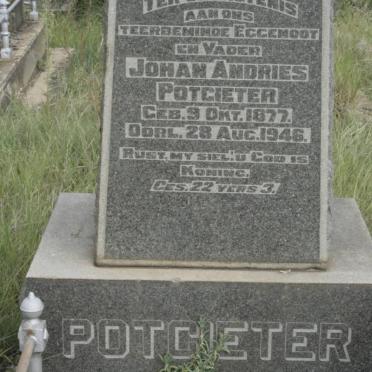 POTGIETER Johan Andries 1877-1946
