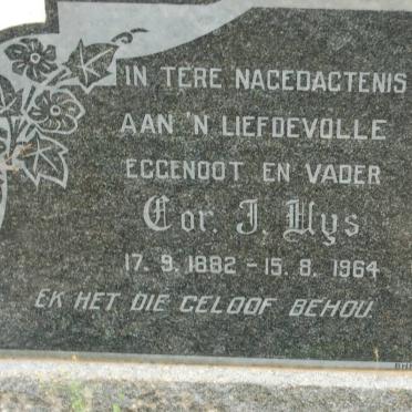 UYS Cor. J. 1882-1964