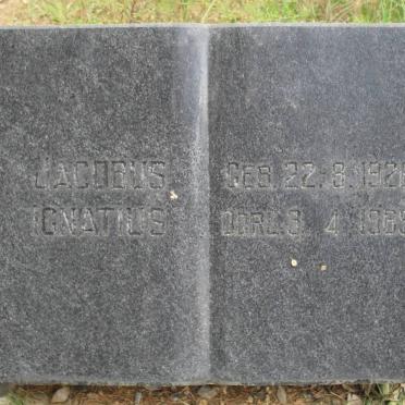 ? Jacobus Ignatius 1926-1965