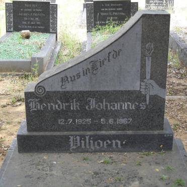 VILJOEN Hendrik Johannes 1925-1967