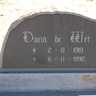 WET Dana, de 1919-1992