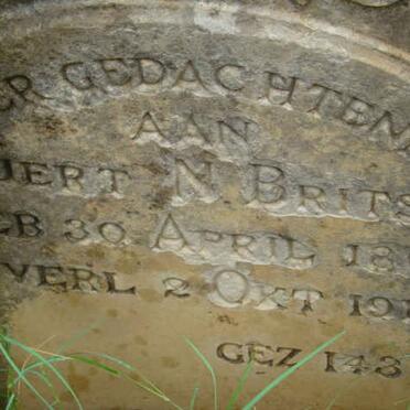 BRITS Gert N. 1869-1918