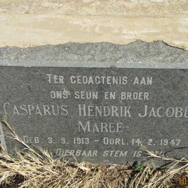 MAREE Casparus Hendrik Jacobus 1913-1947