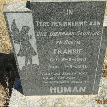 HUMAN Fransie 1940-1946