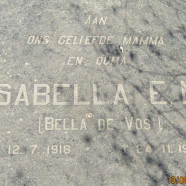 KRAMER Adriaan P. 1909-1982 & Isabella E. M. DE VOS 1918-1991 _2
