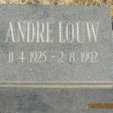 LOUW Andre 1925-2009