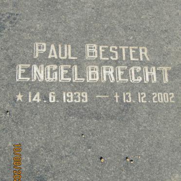 ENGELBRECHT Paul Bester 1939-2002