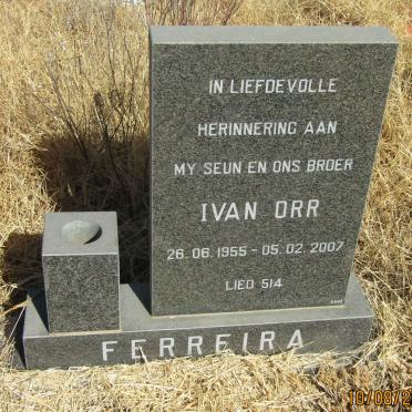 FERREIRA Ivan Orr 1955-2007
