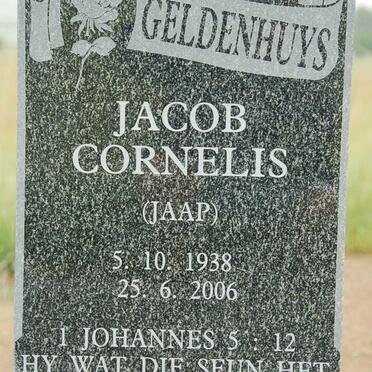 GELDENHUYS Jacob Cornelis 1938-2006