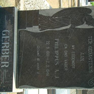 GERBER Philippus A.J. 1891-1946