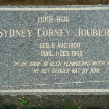 JOUBERT Sydney Corney 1908-1969