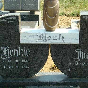 KOCH Henkie 1933-1985 &amp; Ina 1938-