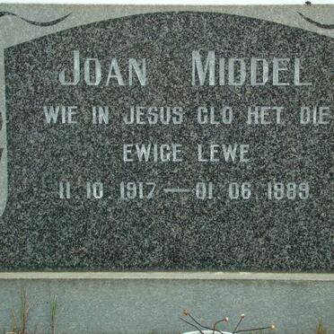 MIDDEL Joan 1917-1989