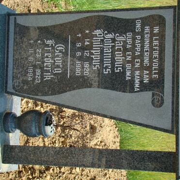 MEYER Jacobus Johannes Philippus 1920-1990 :: MEYER Georg Frederik 1923-1994