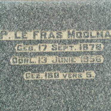 MOOLMAN P. le Fras 1878-1956