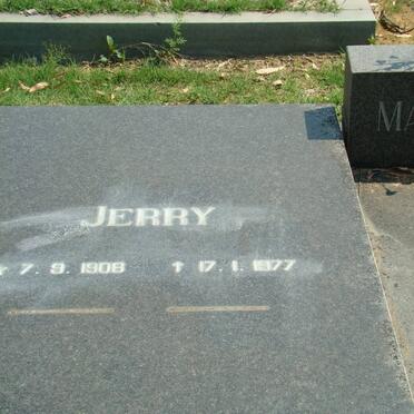 MARITZ Jerry 1908-1977 &amp; Jerry EKSTEEN 1912-1980