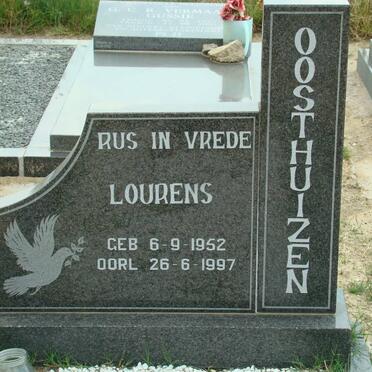 OOSTHUIZEN Lourens 1952-1997