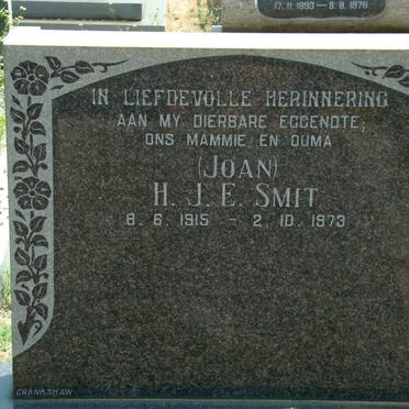 SMIT H.J.E. 1915-1973