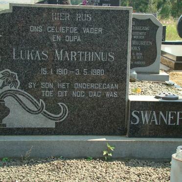 SWANEPOEL Lukas Marthinus 1910-1980