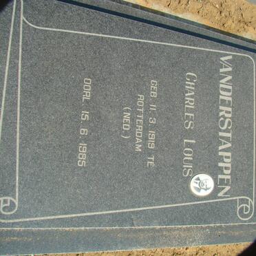 STAPPEN Charles Louis, van der 1919-1985